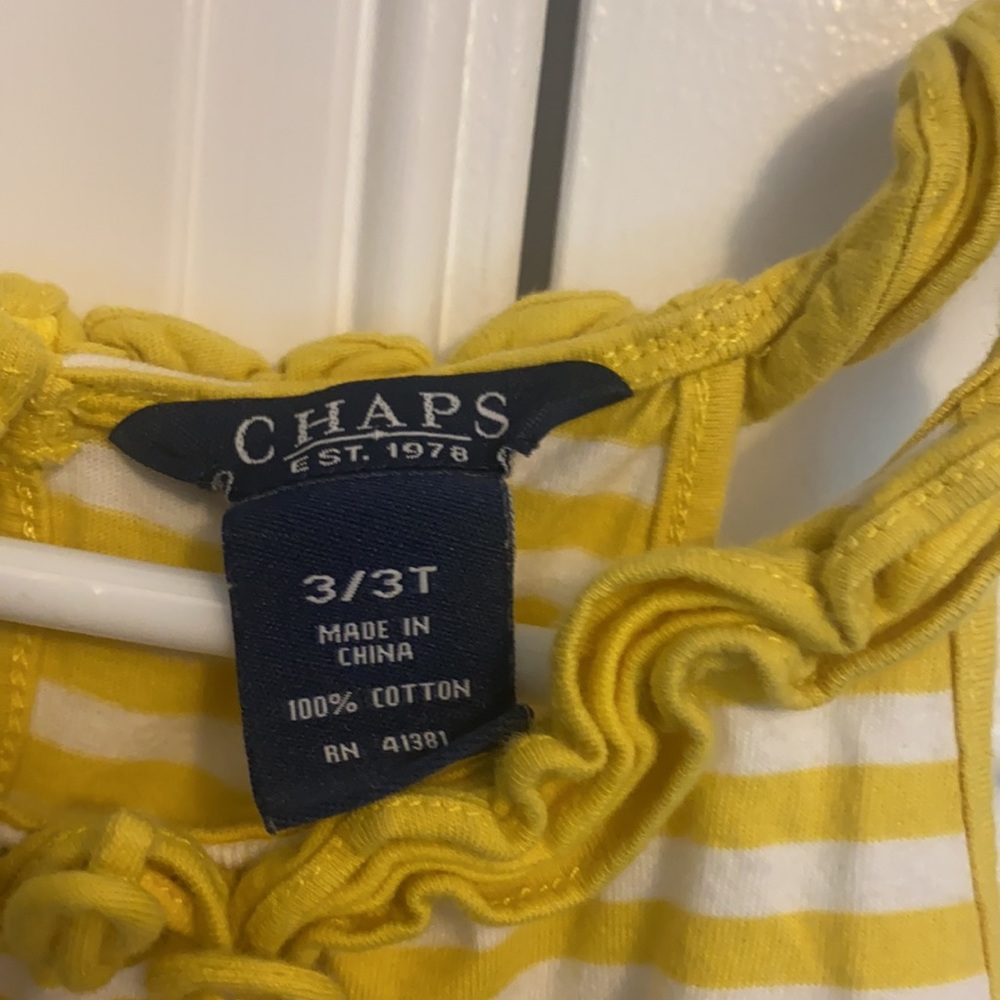 ✨5 for $10✨ Chaps girls summer dress - Picture 2 of 2